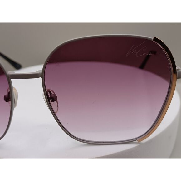 Vince Camuto VC1118 Gray and Rose Gold w Purple Fade Lenses Sunglasses - Picture 13 of 16
